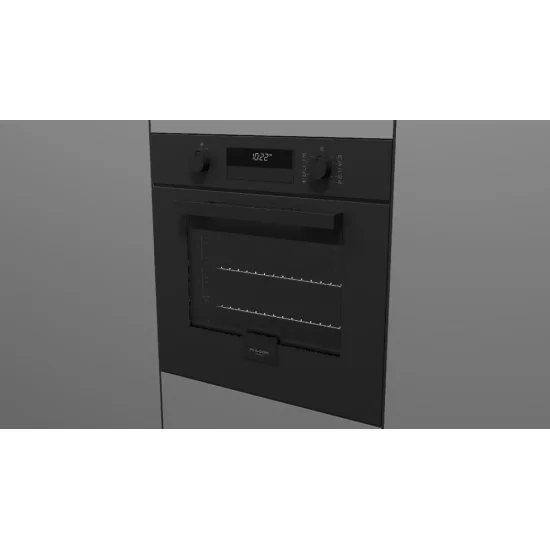 Fulgor Milano FUO 6011 P MT MBK: Многофункциональная пиролитическая духовка