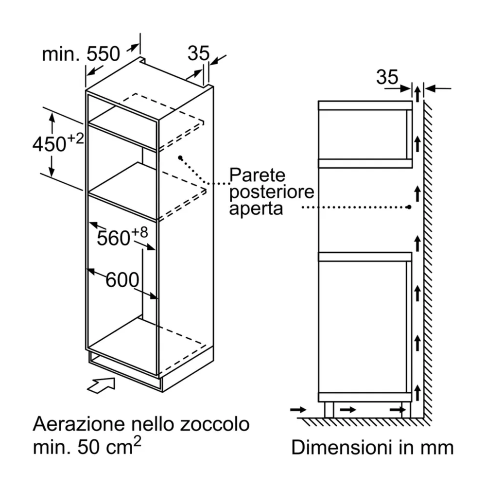 Siemens CM485AGB1: Microonde Incasso con Cottura Ventilata | duegstore.com