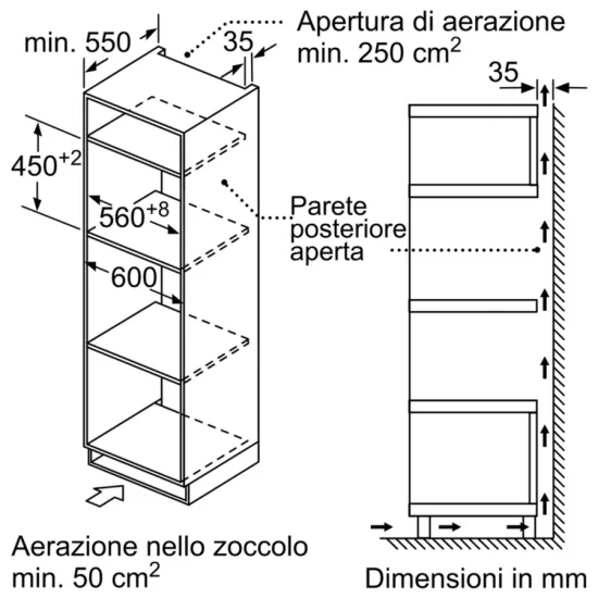 Siemens CM485AGB1: Microonde Incasso con Cottura Ventilata | https://duegstore.com/de/2-home