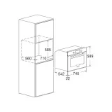 Horno multifunción Fulgor Milano FUO 7509 MT MBK