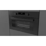 Fulgor Milano FUSO 7505 MT MBK,Forno a vapore per una cucina sana e gustosa