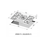 Floor Lofra HRNM7AO Dolce Vita: Offre en ligne, Gas-Stop