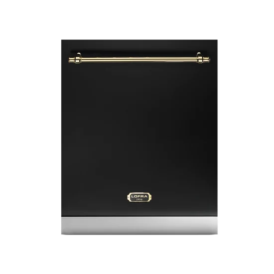 KIT DOLCEVITA Lofra Nero Matt | Pannello Lavastoviglie Ottone | Lofra Shop Online