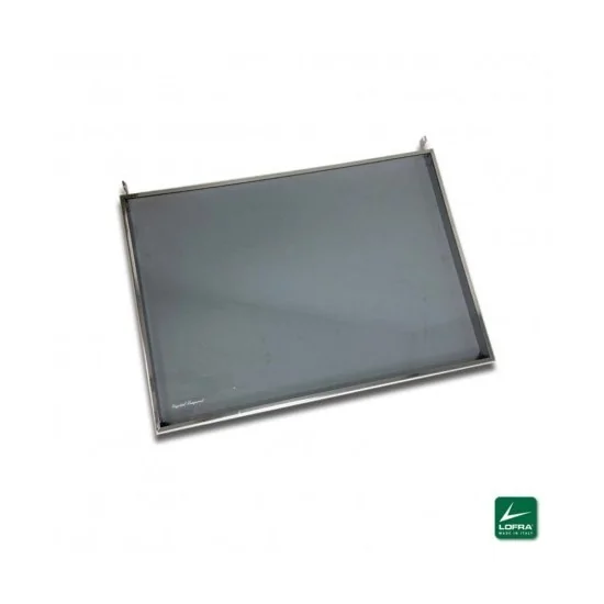 Coperchio in Vetro Lucido 60x50 per Forno Lofra