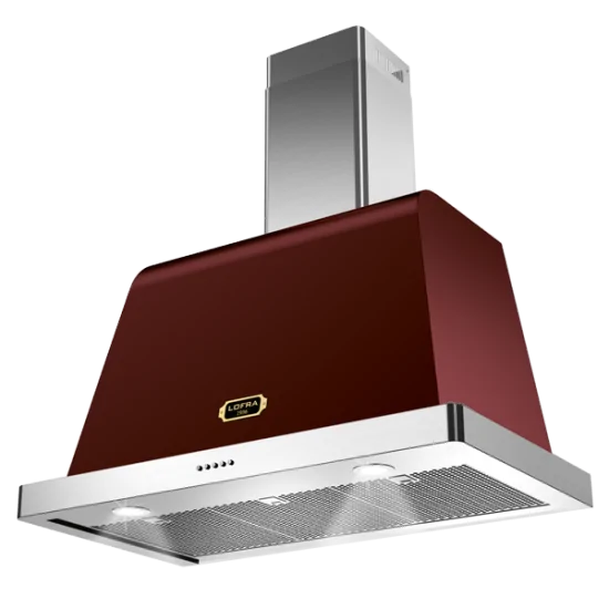 Lofra Rainbow 90 Red Burgundy | Styles et caractéristiques en cuisine
