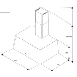 Lofra Rainbow 90 Black Opaca ← Diseño Moderno, Succión Poderosa