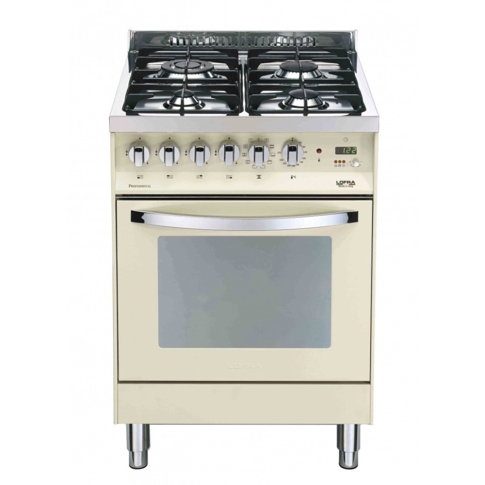 Lofra PBI66MFT/C Avorio: Cucina a Gas con Forno Elettrico