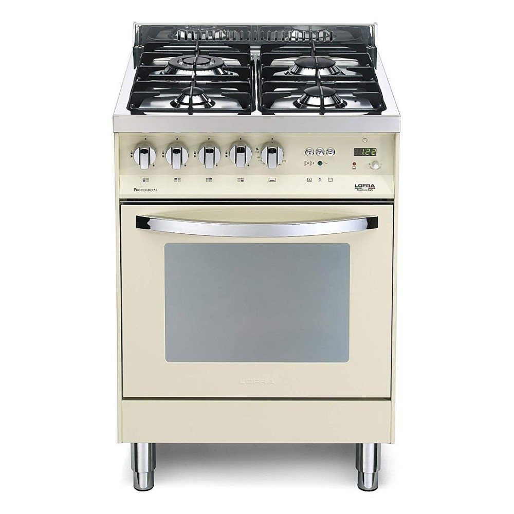 Lofra PBI66GVT/C Ivory: Gas cooker with electric oven