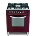 Cocina Lofra PR76GVT/C Red Burgundy