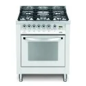 厨房 Lofra PBP76MFT/C 白珍珠 - 5个炊具,电 Oven