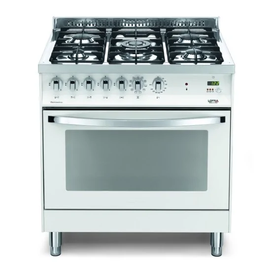 Lofra PBPG86MFT/C: Gaz de cuisine 80cm perle blanche