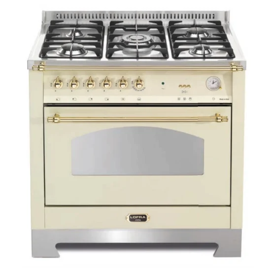 Lofra Dolcevita 90 Avorio: Cucina a Gas con Forno 101L - Eleganza e Potenza