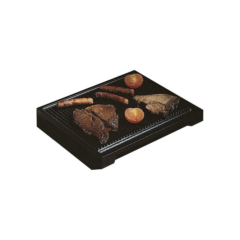 Ilve A/006/02: Professioneller emaillierter Rigata-Grill 90