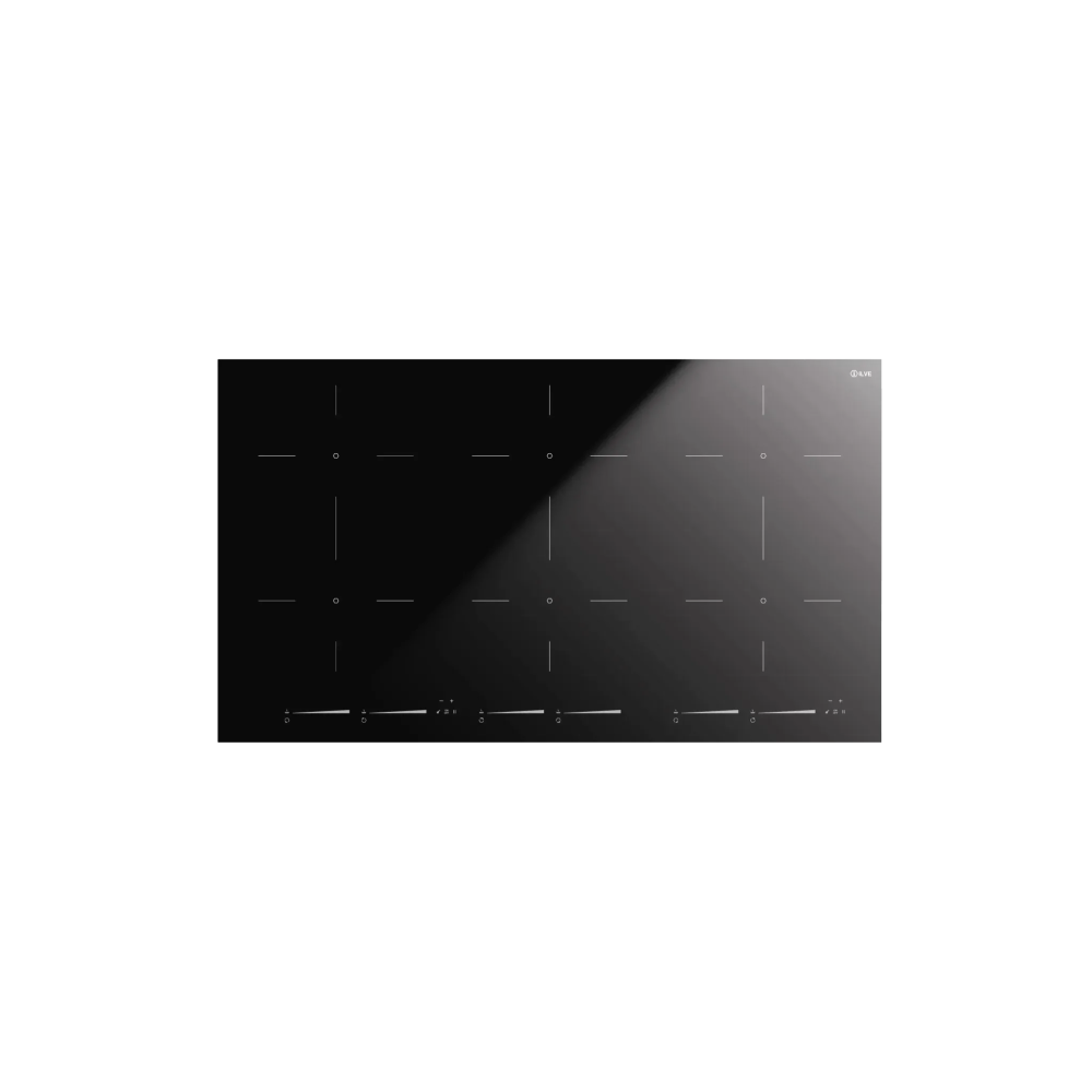 ILVE HCBI906TC/BK Piano Cottura Induction 90 cm Touch Control Black Lucido | Duegstore.com