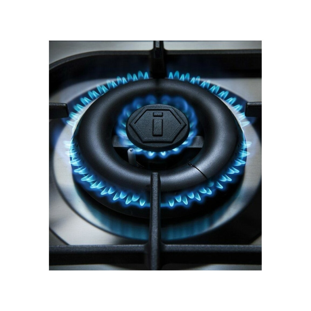 ILVE HCB60DN Dual Piano Cotttura 60 cm en Bianco, Antico Inox, Grafite Matt | Manopole Ottone, Brunito, Cromo |MISUMI Duegstore.