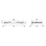 ILVE 六氯丁二烯 Piano Cottura Gas 90 cm, 双重指挥与三冠, 怀旧线 QQ Duegstore.com