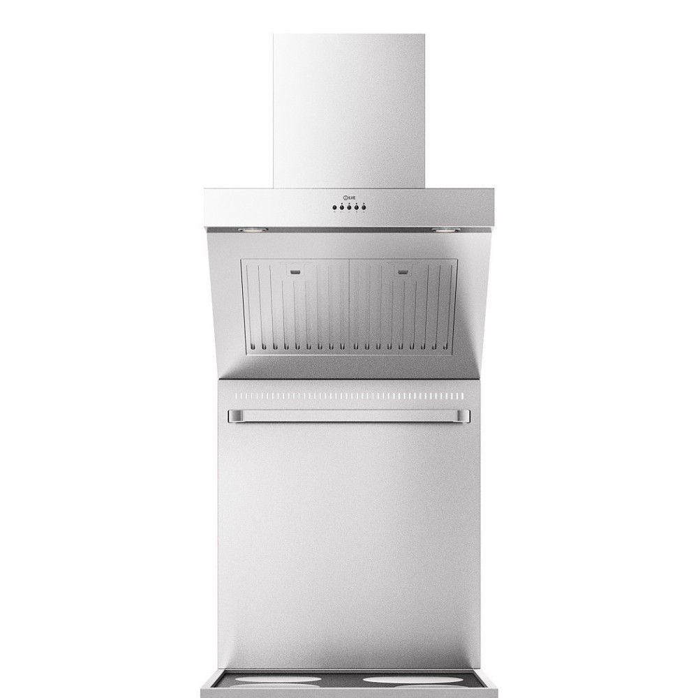 Ilve AGQ60: capuche professionnelle en acier inoxydable de 60 cm