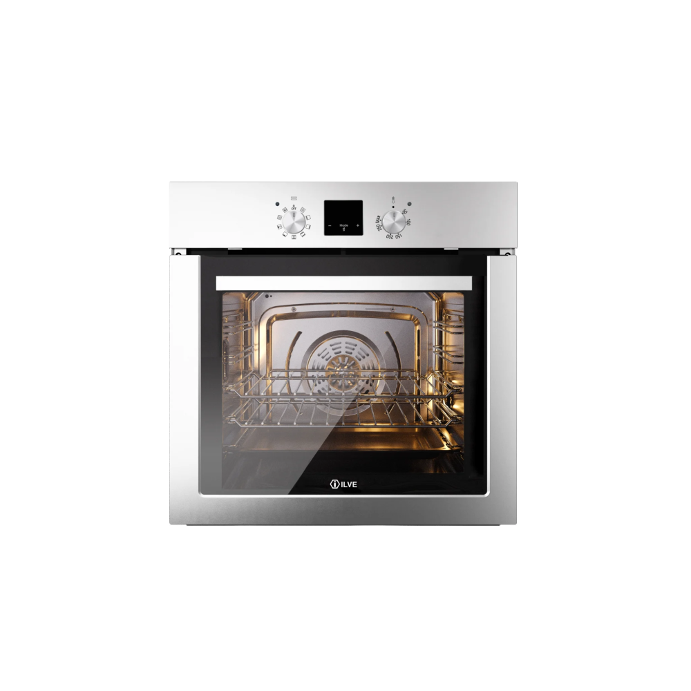 ILVE OV60SMPVS1/SS Forno Multifunzione 60 cm, Acciaio Inox, 50°-270°C | Duegstore.com