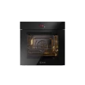 ILVE OV601GTPY/BK - Пиролитическая печь 60 см, закаленное черное стекло, 65 литров, 320°C, Touch TFT Дисплей