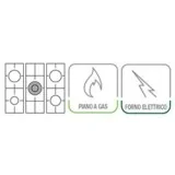 Lofra Venezia 90 cm: Cucina a Gas con Doppio Forno Elettrico - Offerta Online