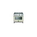 Kitchen Lofra Venice 90 cm Ivory - Furnace Multifunction 130L and 5 Fuochi Gas