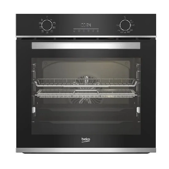 Oven Beko BBIMA13300XS Nature with AirFry and AeroPerfect | 9 Functions, 72 Lt, Class A+
