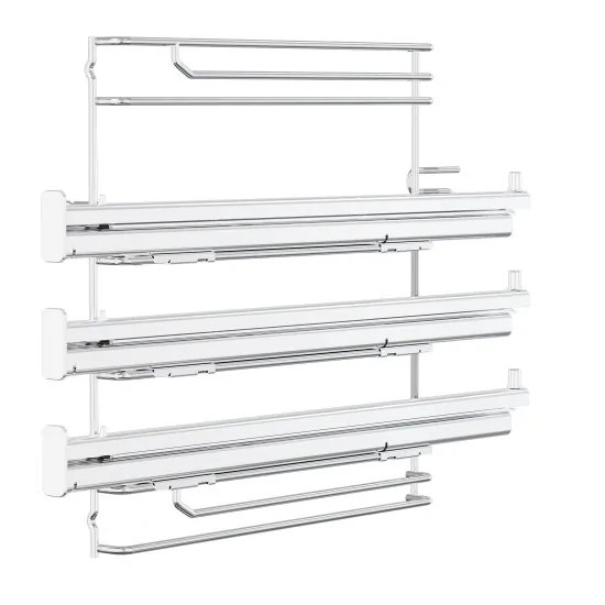 Beko 4480100201 Guías telescópicas de tres niveles |Repuesto original