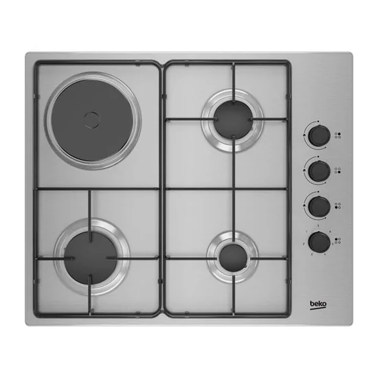 Beko HIGM64123SX:混合气体和上岗计划 60cm 网上报价