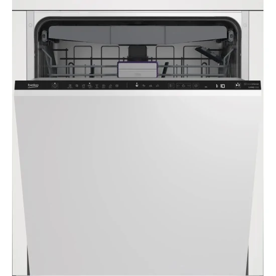 Beko BDIN 38561C (英语) Dishwasher 60 cm QQA级,15个封面,8个程序,SelfDry QQ 在线购买