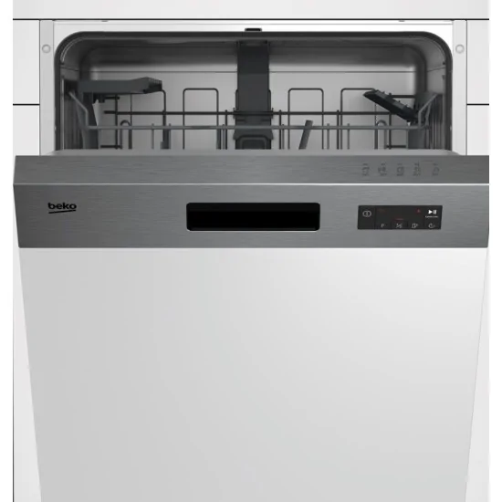 Beko BDSN15422X Geschirrspüler 60 cm - Klasse E, 14 Covers, SelfDry, AquaStop | Online kaufen