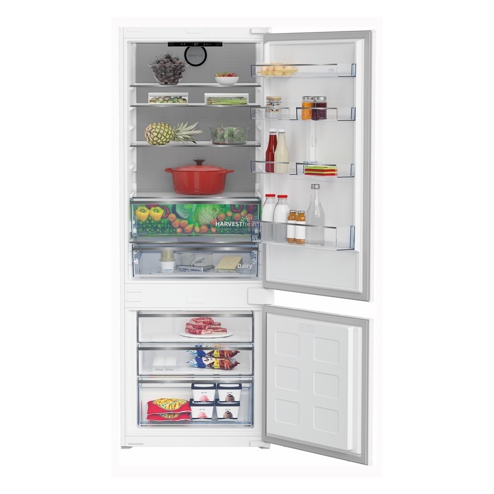 Frigorifero Combinato Beko BCNE400E40MSN - 370 Lt, No Frost, AeroFlow, HarvestFresh™