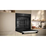Neff B2CCJ7AK3 Pirolytic Oven, 7 Functions, Air Fry, Red LED Display | Duegstore.com