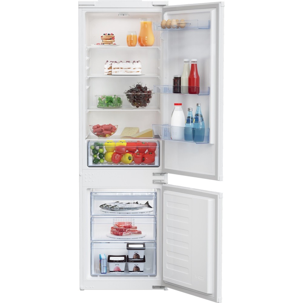 Kombinierter Kühlschrank Beko BCSA285K4SN - 271 Lt, Klasse E, LED Licht, Reversible Doors | Online kaufen