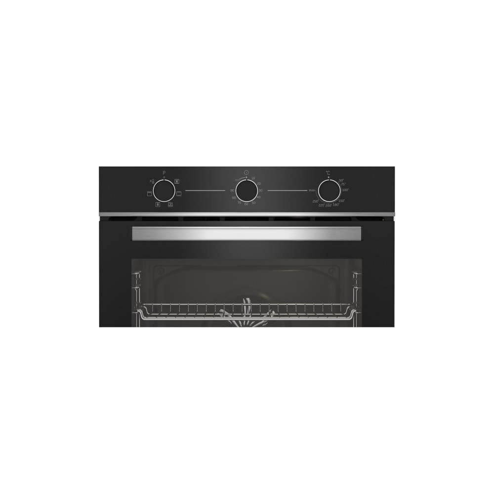 Beko BBIE13100X Multifunctional oven with 6 cooking functions Black and stainless steel crystal