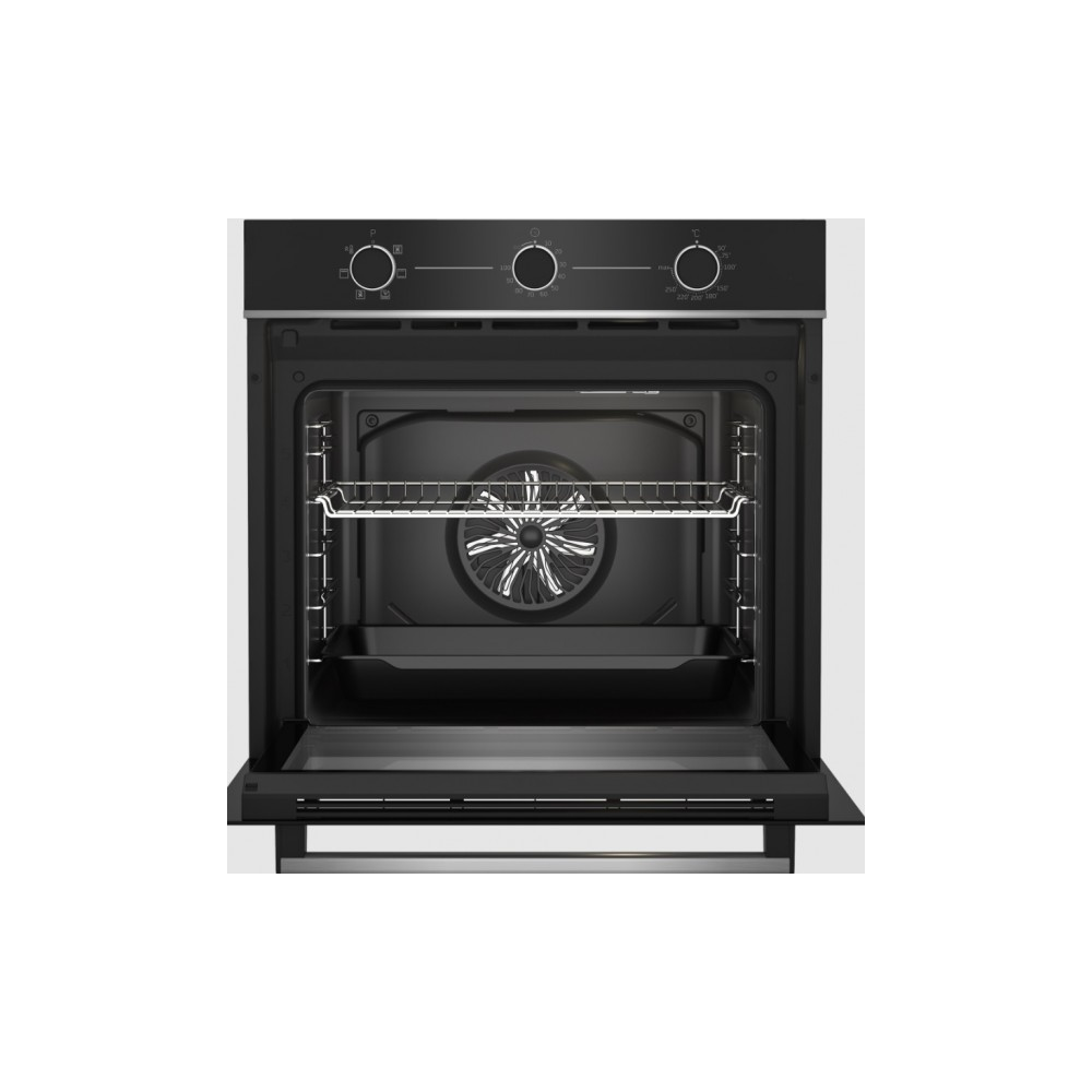 Beko BBIE13100X Multifunctional oven with 6 cooking functions Black and stainless steel crystal