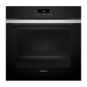 Siemens HB272ABS3 - Forno Pirolitico, Display Touch, 10 Programmi Automatici, 7 Funzioni : Colore - Nero maniglia inox