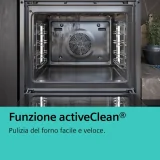 Siemens HHR27GES3 Oven 配有 Pirolotic Vapor, 显示触觉, 15 程序, 空气, 软移动 QQ Duegstore.com