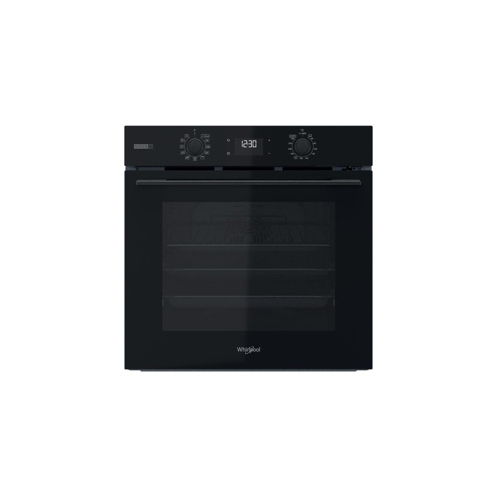 Whirlpool OMSK58RU1SB: Schwarzer Multifunktionsofen mit Cook3 | Online Angebot