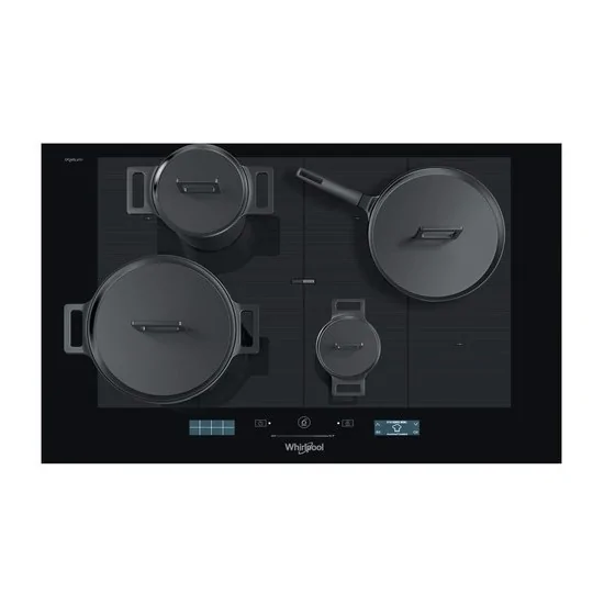Whirlpool SMP778C/NE/IXL: Planta de cocina de inducción 8 Zonas, Tecnología 6° Sense y iXelium
