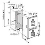 Liebherr ICc 5123 Plus Series, Frigo-Congelator Combined, SmartFrost, BioFresh Duegstore.com