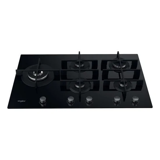 Whirlpool GOWL 958/NB iXelium: Piano Cottura a Gas 5 Fuochi Potente e Facile da Pulire