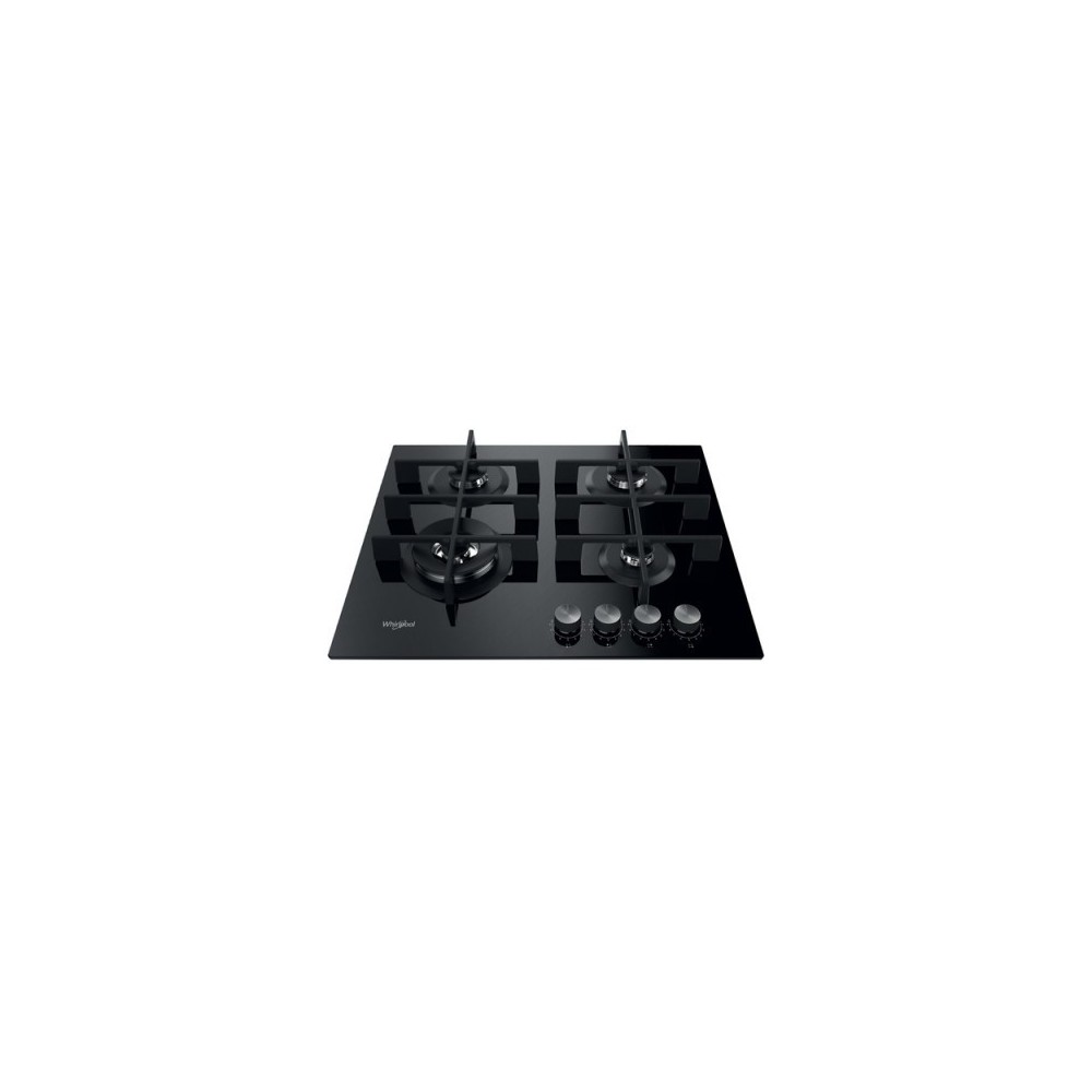 Whirlpool GOWL 628/NB: Piano Cottura a Gas 59cm Nero | Offerta Online