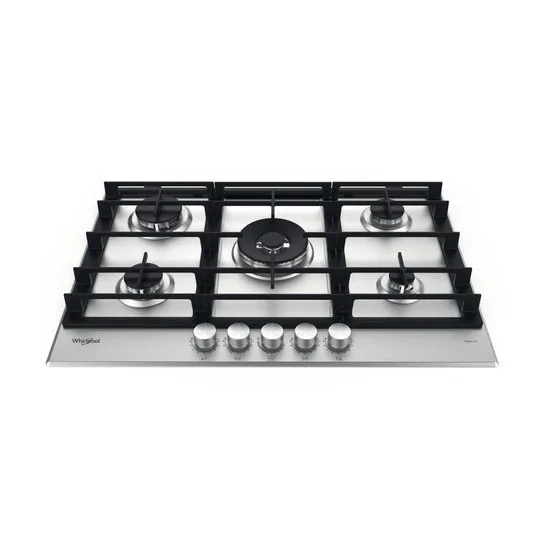 Whirlpool GMWL 758/IXL: Piano Cottura a Gas 5 Fuochi iXelium