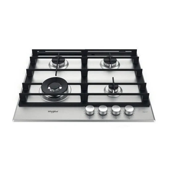 Whirlpool GMWL 628/IXL: 燃气烹饪计划 60cm, 4 Cookers, iXelium QQ在线提供