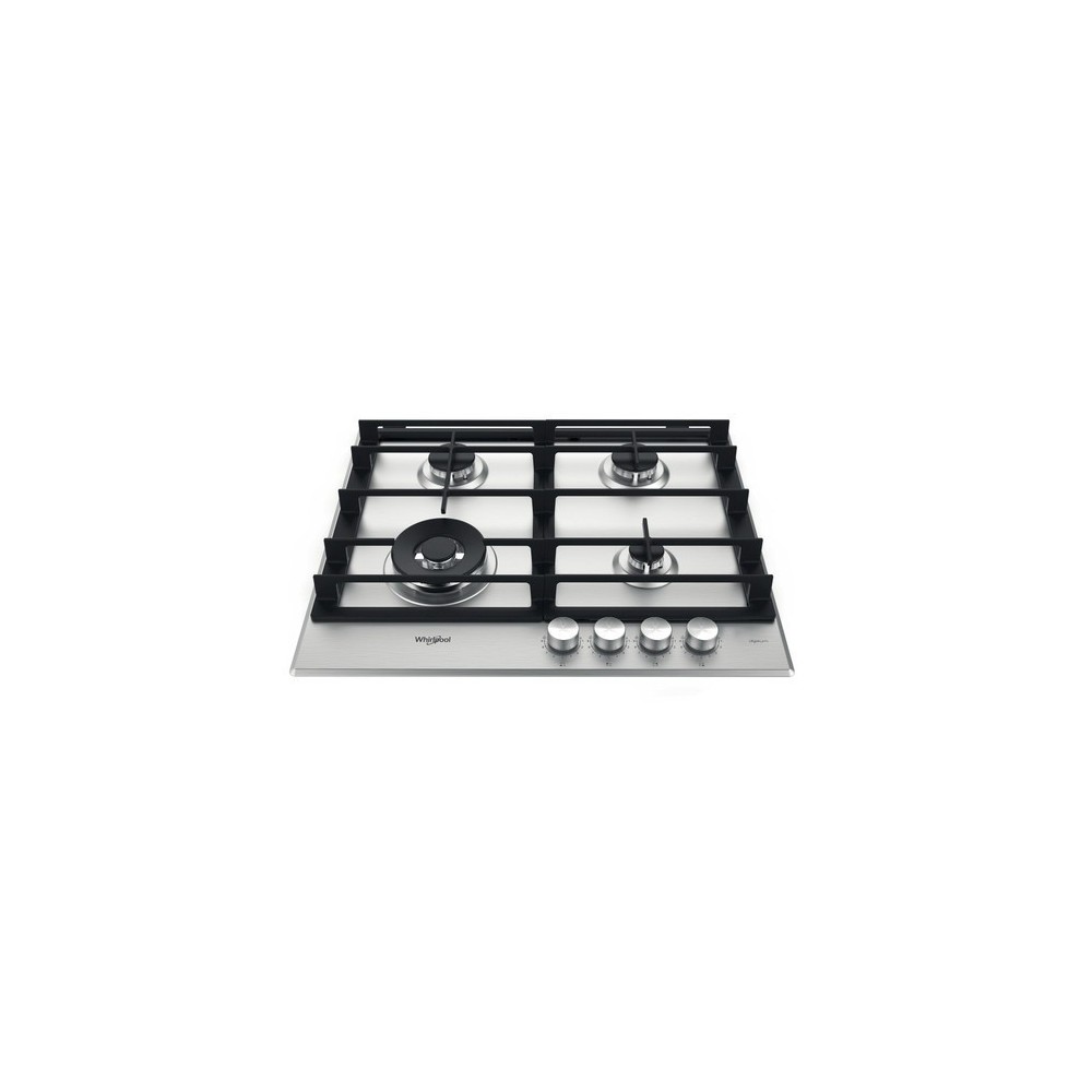 Whirlpool GMWL 628/IXL: Piano Cottura Gas 60cm, 4 Fuochi, iXelium | Offerta Online