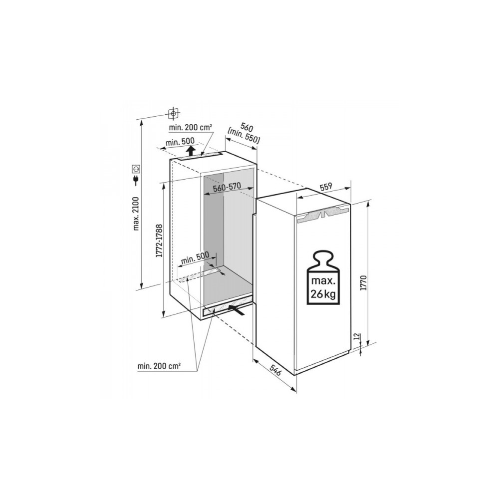 Liebherr IRBPci 5170 Serie Peak, Frigo-Congelatore Combinato, BioFresh, SmartDevice | Duegstore.com