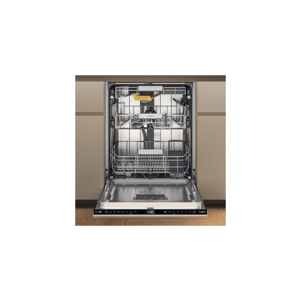 Whirlpool W8IHF58TU: Dishwasher MaxiSpace, Incasso, B, Silent