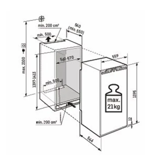 Liebherr IRBci 4550 Prime Series, Frigo-Congelator Combined, BioFresh, SmartDevice | Duegstore.com