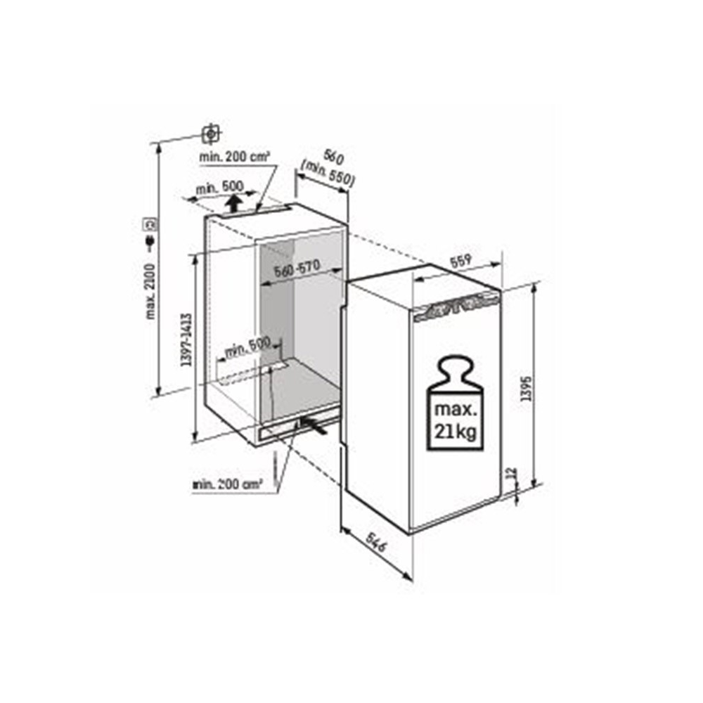 Liebherr IRBci 4550 Prime Series, Frigo-Congelator Combined, BioFresh, SmartDevice | Duegstore.com