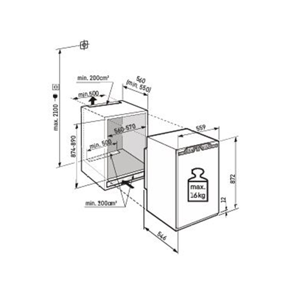 Liebherr IRc 3920 Plus系列,单港冰箱,BioFresh,SuperCool QQ Duegstore.com